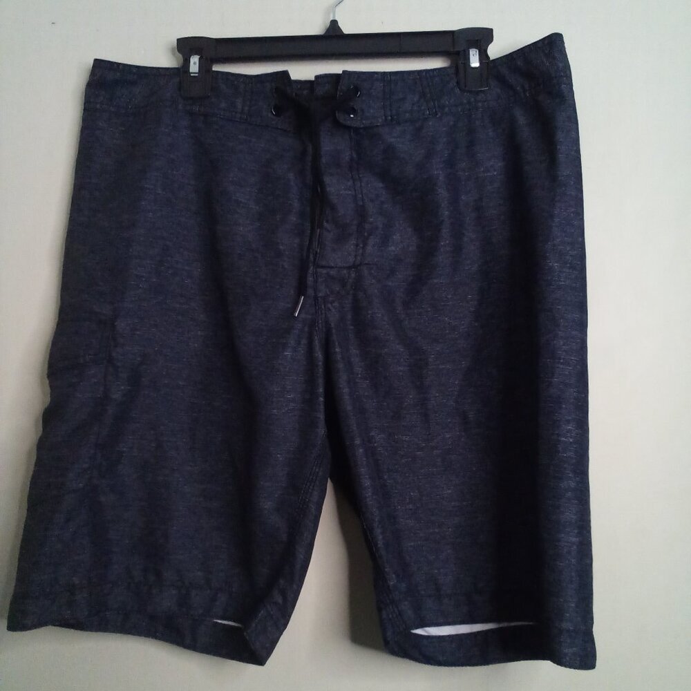 Old Navy Swim Board Shorts Men L Active Dark Gray